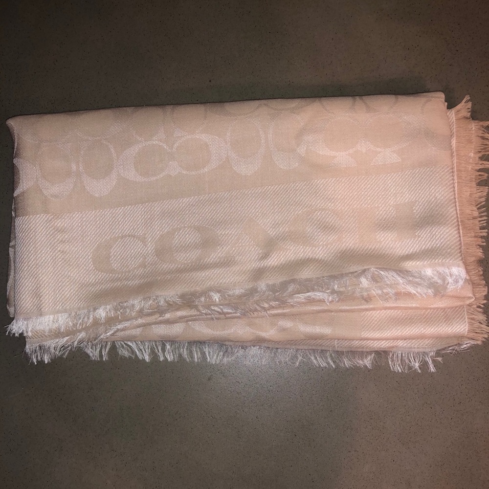 Coach Oversized Square Scarf